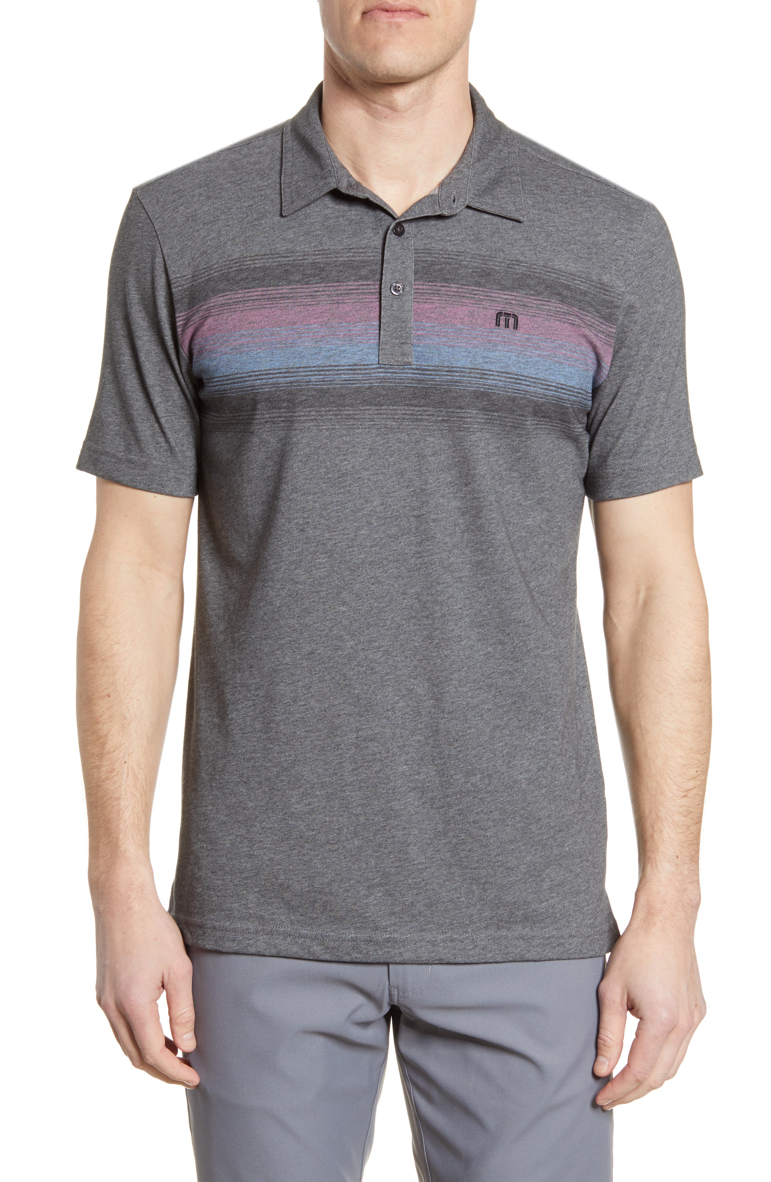 TravisMathew Mens Mindsurfing Polo TravisMathew Mens Mindsurfing Polo